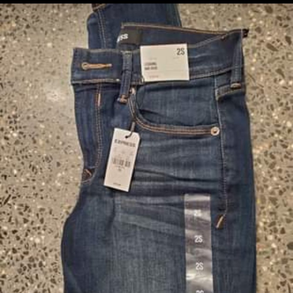 Express jeans legging mid rise size 2S